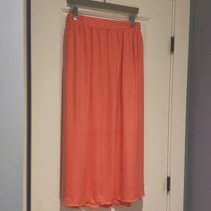 Penningtons Flowy Pink Skirt 2X